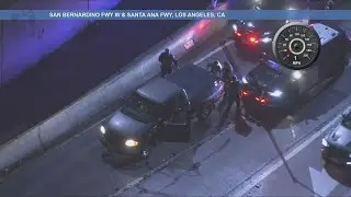 Suspect arrested after police chase out of Inland Empire