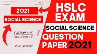 Seba Hslc Exam || Social science Questions Paper 2021 || #hslcexam#sebaboard