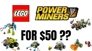 Lego Power Miners Haul For $50 ?!!