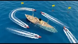Live Fast Rescue Craft Training | Real-Life Maritime Safety Drill at Sea