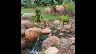 EPIC SWIM POND in the Australian Paradise #Shorts