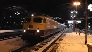 TEE Rheingold mit E 10 1309 in Darmstadt Hbf