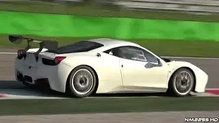 2014 Ferrari 458 Challenge Evolution Exhaust Note