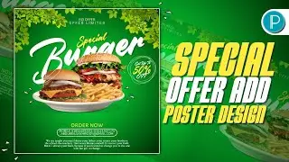 special offer add poster design || mobile graphics || pixellab