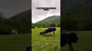 Pushups Into the Wild ⚡⛈️🍁🍁 #nature #intothewilderness