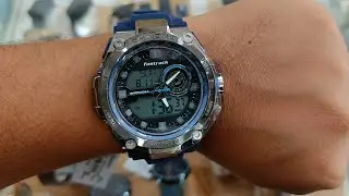 Fastrack 38055pp01 World Time Digital Watch Review | How to set time in 38055pp01 Fastrack Watch