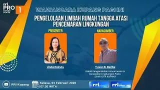 [LIVE] WAWANCARA KUPANG PAGI INI | PENGELOLAAN LIMBAH RUMAH TANGGA ATASI PENCEMARAN LINGKUNGAN |