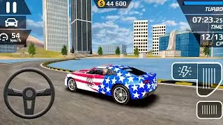 SMASH CAR HIT, AMERICAN SIMULATOR 3D DRIVING IMPOSSIBLE STUNTS DONE || ANDROID GAMEPLAY