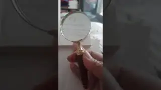 AMAZING MICROSCOPIC GLASS BIG HELP READ SMALL LETTERS