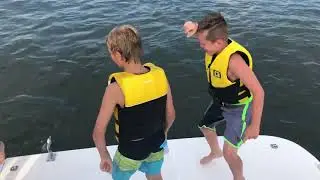 Charlie and Andrew Klinge dance 2018