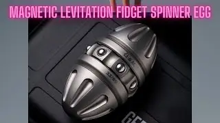 Magnetic Levitation Fidget Spinner Egg Metal Adult Hand Spinner Fingertip Gyro