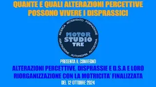 QUANTE E QUALI ALTERAZIONI PERCETTIVE POSSONO VIVERE I DISPRASSICI