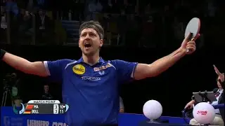 How TIMO BOLL beat MA LONG in 2017 World Cup - VIDEO ANALYSIS (last set)