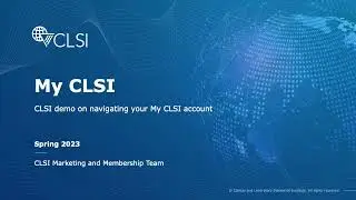 My CLSI Overview