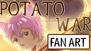 [Fanart] Technoblade Potato War Poster