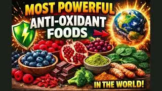 Most Powerful Antioxidant Foods in the World 🌍🥗