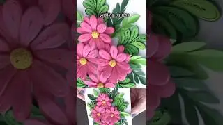 Excited to quill more Spring flowers #art #diy #quillingart #paperart #trending #viral #papercraft