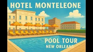 Hotel Monteleone New Orleans Pool Tour