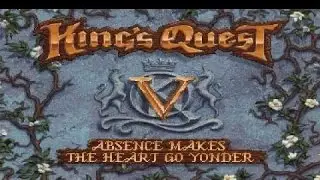 King's Quest 5 gameplay (PC Game, 1990)