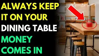 NEVER Remove This from Your Dining Table &ndash; It Guarantees Wealth for Your Home!