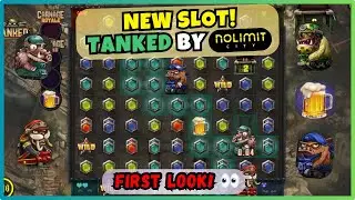💥 New Online Slot - TANKED! (NoLimit City) 🎰 First Look 👀 Is It Any Good? 💥 #onlineslots