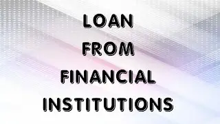 FINANCIAL INSTITUTIONS || Loan from Financial Institutions - Merits, Demerits || Class 11
