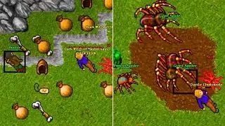 TOP 5 NOOB-KILLER CREATURES IN OLD TIBIA [CIP LEAKED FILES 7.7]