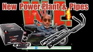 Riding My Harley-Davidson: Limitless Lithium Battery w BMS and New Khrome Werks Slip-On Mufflers