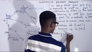 Lesson 3 on distance bearing problem