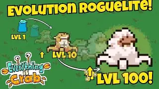 Evolving into a Tentacled Walrus! in Everything is Crab! | #harbingeriv #roguelike