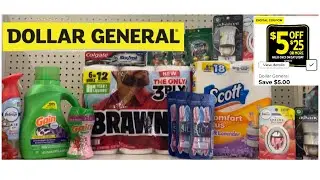 Digitale Angebote im Wert von 5 $/25 $ bei Dollar General