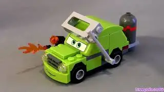 Lego Cars 2 Red's Water Rescue 9484 Fire truck Red & Lemon Acer with Torch Disney
