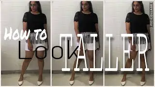 How to look tall without actually wearing heels | VLOG DAY 2 | clothing hacks