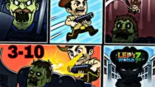 Lep's World Z walkthrough level 3-10 (BOSS)
