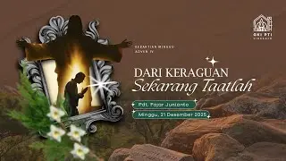 Kebaktian Umum Nuansa Muda Adven IV, 21 Desember 2025, pk 17:00 