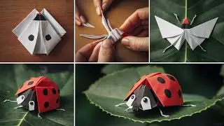 How to Make an Origami Ladybug