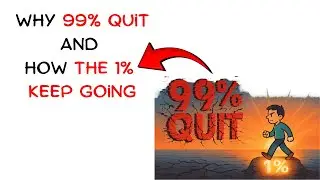 Why 99% Quit: How the 1% Keep Going | Better One Percent Every Day