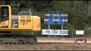 North Mason stadium renovation underway