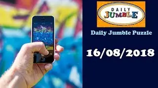 Daily Jumble Puzzle August 16 2018