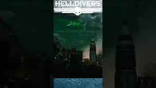 Helldivers 2  Launch and explosion of  nuclear bomb #helldivers #helldivers2 #gameplay #games #game