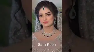 Sara Khan Bridal Look | Walima Bride 003 | Pakistani Bride #bride #shortsvideo #shorts
