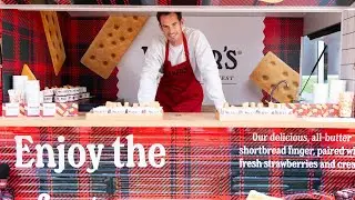 Walker's Shortbread X Andy Murray | The Perfect Serve at Wimbledon Piazza