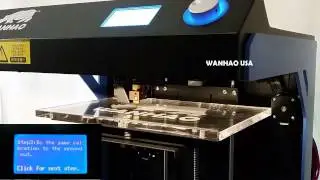 Wanhao Duplicator 5 - Build Plate Calibration