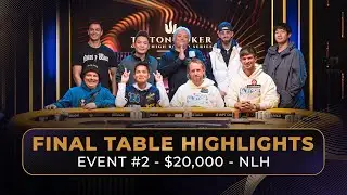 $20K NLH 8-Handed Final Table – $1.3 Million for 1st | Triton Poker Jeju 2025