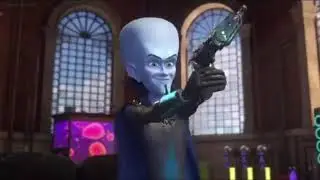 Megamind finally shoots them with the dehydration gun