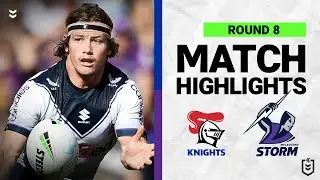 NRL Highlights | Newcastle Knights v Melbourne Storm | Match Highlights | Round 8, 2022 | NRL