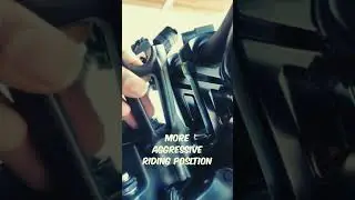 Yamaha MT 09 lower handlebar hack, you'll love it 🔥#yamaha #mt09