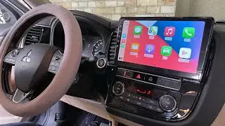 איך מתקינים מולטימדיה אנדרואיד לאאוטלנדר 2015 Mitsubishi Outlander radio installation