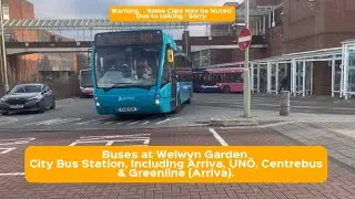 Buses at Welwyn Garden City (13-1-24)