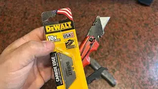 These Actually Last! Carbide Edge Razors 5-Pack by DEWALT